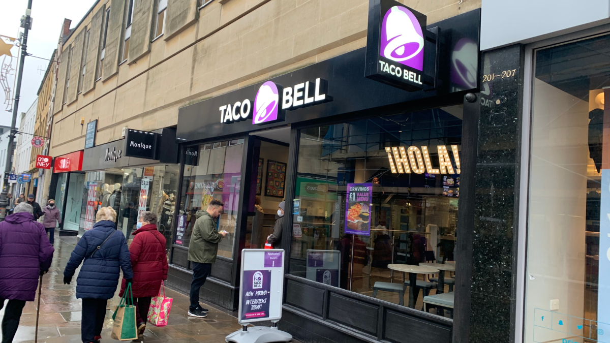 Taco Bell Cheltenham.